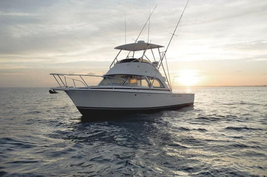 Bertram 35 Boat and B-Quiet Automotive Sound Deadening - B-Quiet