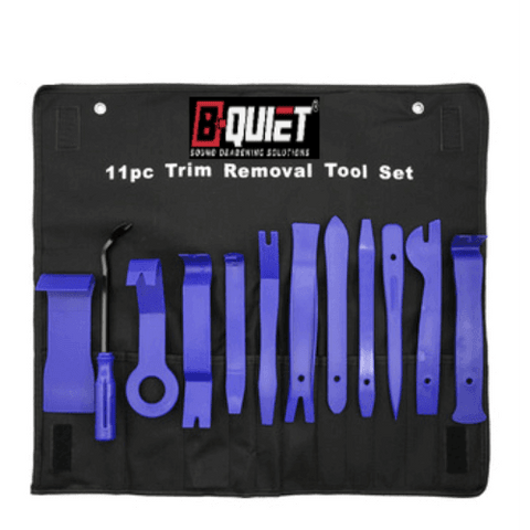B-Quiet Sound Deadening 11 Piece Trim Removal tool set with Carrying Case - B-Quiet